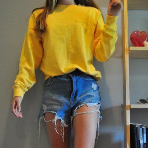 brandy melville honey sweatshirt